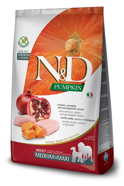 Farmina ND Pumpkin Adult med/max Huhn 2.5kg